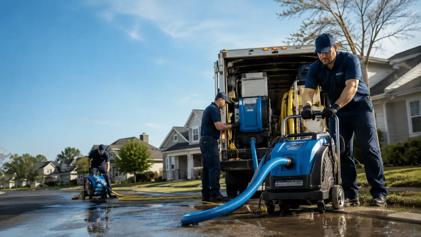 Flood Damage Cleanup in Old Glory, TX